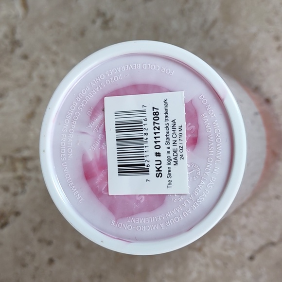 Starbucks 2021 Holiday Color Wave 24oz Acrylic Tumbler - Picture 6 of 6